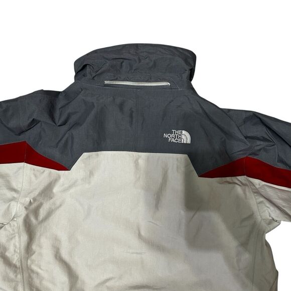 The North Face Men’s Small Ski Jacket Shell Gray Red - Picture 2 of 8